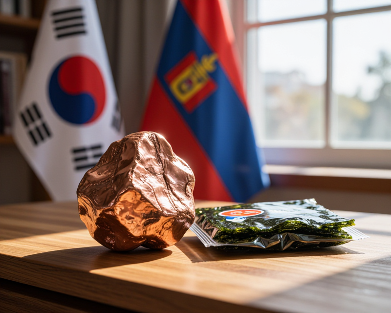Symbolic Trade Cooperation between Korea and Mongolia