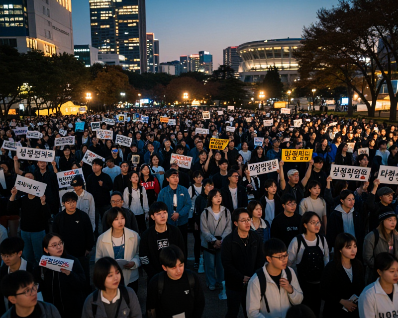 Protest in Seoul