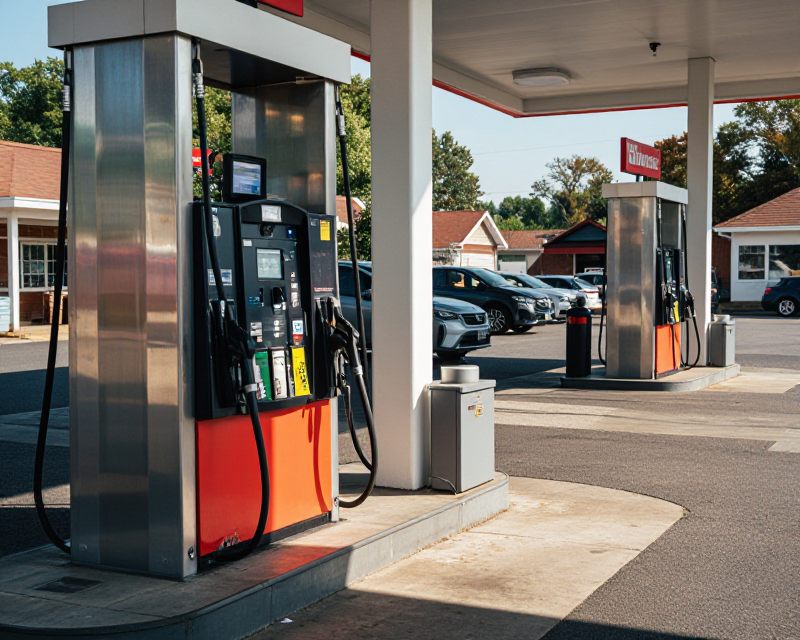 Freedom Fuel Gas Station Scene