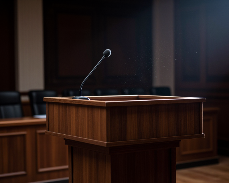 Empty Podium