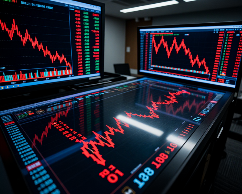 Stock Market Decline Visualization