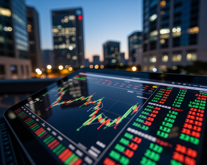 Stock Market Display in Yeouido